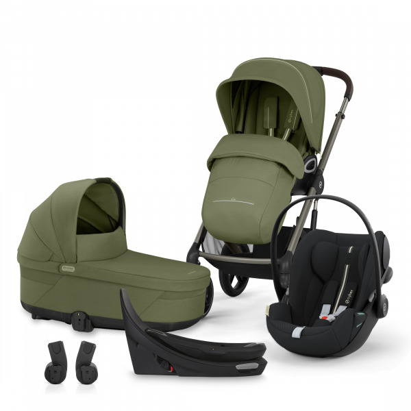 CYBEX Gold Talos S LUX 4in1 - Moss Green / Moon Black